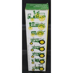 John Deere 8pc Historical Tractor Set with Hooks 1/64 JD-560-BH-B4